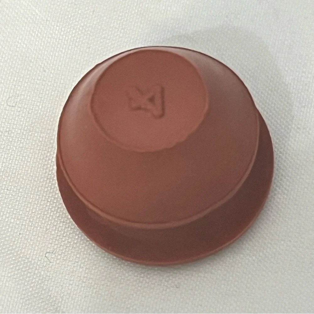 Vintage Fiestaware Small Red Ceramic Round Salt And Pepper Shakers